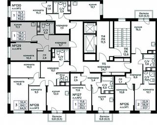Apartment Sale, 38.2 sq. m. at Tsvetochnye Poliany, kvartal № 23, Filimonkovskoye Municipal Formation, Moscow, Russia #3 Apartment Sale, 38.2 sq. m. at Tsvetochnye Poliany, kvartal № 23, Filimonkovskoye Municipal Formation, Moscow, Russia #3