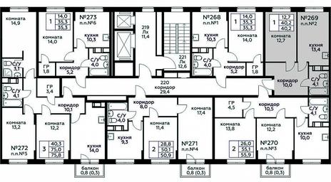 Apartment Sale, 40.2 sq. m. at Tsvetochnye Poliany, kvartal № 23, Filimonkovskoye Municipal Formation, Moscow, Russia #3 Apartment Sale, 40.2 sq. m. at Tsvetochnye Poliany, kvartal № 23, Filimonkovskoye Municipal Formation, Moscow, Russia #3