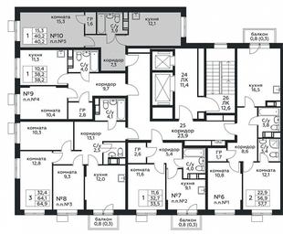 Продажа квартиры, 40,2 м² в ЖК «Цветочные Поляны», квартал № 23, поселение Филимонковское, Москва, Россия #4