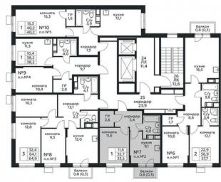 Apartment Sale, 33.5 sq. m. at Tsvetochnye Poliany, kvartal № 23, Filimonkovskoye Municipal Formation, Moscow, Russia #3 Apartment Sale, 33.5 sq. m. at Tsvetochnye Poliany, kvartal № 23, Filimonkovskoye Municipal Formation, Moscow, Russia #3