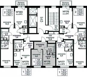 Apartment Sale, 27 sq. m. at Tsvetochnye Poliany, kvartal № 23, Filimonkovskoye Municipal Formation, Moscow, Russia #3 Apartment Sale, 27 sq. m. at Tsvetochnye Poliany, kvartal № 23, Filimonkovskoye Municipal Formation, Moscow, Russia #3