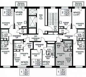 Apartment Sale, 21平方米 at Tsvetochnye Poliany, kvartal № 23, Filimonkovskoye Municipal Formation, Moscow, Russia #3