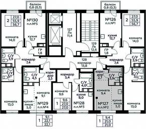 Apartment Sale, 21平方米 at Tsvetochnye Poliany, kvartal № 23, Filimonkovskoye Municipal Formation, Moscow, Russia #3