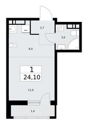Apartment Sale, 24.1平方米 at Rodniye Kvartaly, Kvartal № 33, Marushkinskoye Settlement, Moscow, Russia #2 Apartment Sale, 24.1平方米 at Rodniye Kvartaly, Kvartal № 33, Marushkinskoye Settlement, Moscow, Russia #2