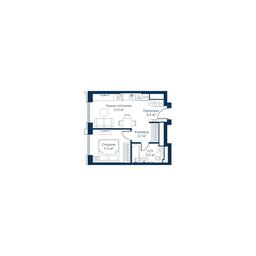 1-BD Apartment Sale, 40.9平方米 at City Bay, Volokolamskoye Highway, 95с3, Moscow, Russia #2 1-BD Apartment Sale, 40.9平方米 at City Bay, Volokolamskoye Highway, 95с3, Moscow, Russia #2