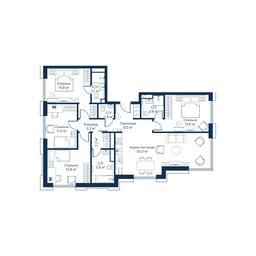 4-BD Apartment Sale, 111.4 sq. m. at City Bay, Volokolamskoye Highway, 95с3, Moscow, Russia #2 4-BD Apartment Sale, 111.4 sq. m. at City Bay, Volokolamskoye Highway, 95с3, Moscow, Russia #2