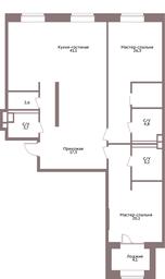 3-BD Apartment Sale, 123.8 sq. m. at Legacy, Michurinsky Avenue, 30А, Moscow, Russia #2 3-BD Apartment Sale, 123.8 sq. m. at Legacy, Michurinsky Avenue, 30А, Moscow, Russia #2