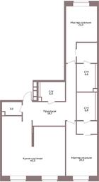 3-BD Apartment Sale, 122.8 sq. m. at Legacy, Michurinsky Avenue, 30А, Moscow, Russia #2 3-BD Apartment Sale, 122.8 sq. m. at Legacy, Michurinsky Avenue, 30А, Moscow, Russia #2