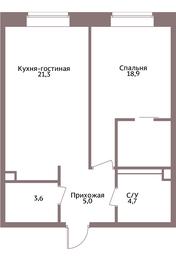 1-BD Apartment Sale, 53.1平方米 at Legacy, Michurinsky Avenue, 30А, Moscow, Russia #2 1-BD Apartment Sale, 53.1平方米 at Legacy, Michurinsky Avenue, 30А, Moscow, Russia #2