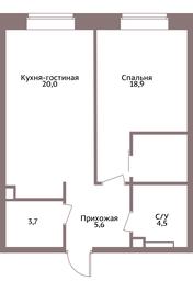 1-BD Apartment Sale, 52.3 sq. m. at Legacy, Michurinsky Avenue, 30А, Moscow, Russia #2