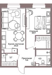 1-BD Apartment Sale, 52.3 sq. m. at Legacy, Michurinsky Avenue, 30А, Moscow, Russia #3