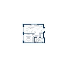 1-BD Apartment Sale, 40.8 sq. m. at City Bay, Volokolamskoye Highway, 95с3, Moscow, Russia #2 1-BD Apartment Sale, 40.8 sq. m. at City Bay, Volokolamskoye Highway, 95с3, Moscow, Russia #2