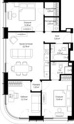 Продажа 3-комн. квартиры, 76,94 м² в ЖК «Сити Бэй (City Bay)», Волоколамское шоссе, 95с3, Москва, Россия #3 Продажа 3-комн. квартиры, 76,94 м² в ЖК «Сити Бэй (City Bay)», Волоколамское шоссе, 95с3, Москва, Россия #3