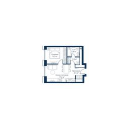 1-BD Apartment Sale, 39.4 sq. m. at City Bay, Volokolamskoye Highway, 95с3, Moscow, Russia #2