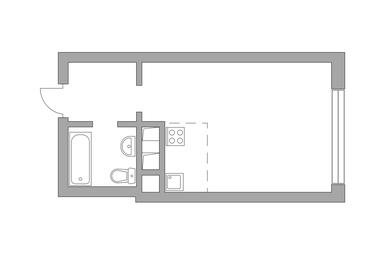 Apartment Sale, 30.9平方米 at Innovatsiya, bulvar Eynshteyna, 1, Urban-Type Settlement of Novoivanovskoe, Odintsovskiy City District, Moscow Region, Russia #2