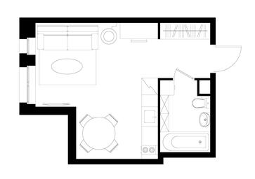 Apartment Sale, 28.3 sq. m. at Pervyi Moskovskiy, ulitsa Bianki, 1, Moskovskiy, Moscow, Russia #2