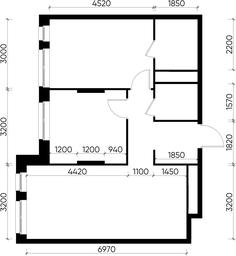 2-BD Apartment Sale, 60.4 sq. m. at Pervyi Moskovskiy, ulitsa Bianki, 1, Moskovskiy, Moscow, Russia #3 2-BD Apartment Sale, 60.4 sq. m. at Pervyi Moskovskiy, ulitsa Bianki, 1, Moskovskiy, Moscow, Russia #3
