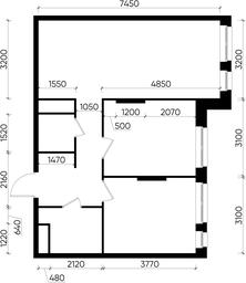 2-BD Apartment Sale, 61.2 sq. m. at Pervyi Moskovskiy, ulitsa Bianki, 1, Moskovskiy, Moscow, Russia #3 2-BD Apartment Sale, 61.2 sq. m. at Pervyi Moskovskiy, ulitsa Bianki, 1, Moskovskiy, Moscow, Russia #3