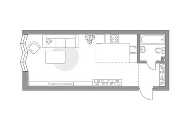 Apartment Sale, 37.6 sq. m. at HighWay, Volgogradsky Avenue, 30с1, Moscow, Russia #3 Apartment Sale, 37.6 sq. m. at HighWay, Volgogradsky Avenue, 30с1, Moscow, Russia #3