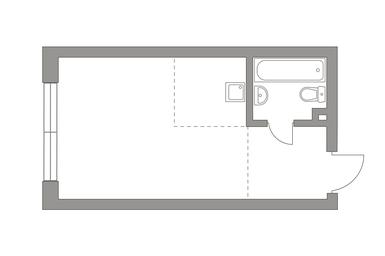 Apartment Sale, 37.6平方米 at HighWay, Volgogradsky Avenue, 30с1, Moscow, Russia #4
