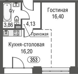 Apartment Sale, 41.3 sq. m. at AFI Park Voroncovskiy, Akademika Chelomeya Street, 7Ас2, Moscow, Russia #3 Apartment Sale, 41.3 sq. m. at AFI Park Voroncovskiy, Akademika Chelomeya Street, 7Ас2, Moscow, Russia #3