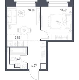 Apartment Sale, 31.88 sq. m. at Vereiskaya 41, Vereyskaya Street, 41, Moscow, Russia #3 Apartment Sale, 31.88 sq. m. at Vereiskaya 41, Vereyskaya Street, 41, Moscow, Russia #3