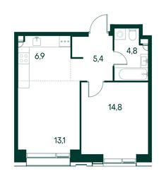 1-BD Apartment Sale, 45 sq. m. at Primavera, Volokolamskoye Highway, вл67, Moscow, Russia #3 1-BD Apartment Sale, 45 sq. m. at Primavera, Volokolamskoye Highway, вл67, Moscow, Russia #3