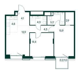 2-BD Apartment Sale, 72.5平方米 at Primavera, Volokolamskoye Highway, вл67, Moscow, Russia #3 2-BD Apartment Sale, 72.5平方米 at Primavera, Volokolamskoye Highway, вл67, Moscow, Russia #3