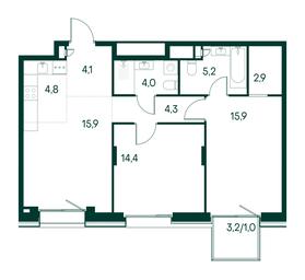 2-BD Apartment Sale, 72.5平方米 at Primavera, Volokolamskoye Highway, вл67, Moscow, Russia #3 2-BD Apartment Sale, 72.5平方米 at Primavera, Volokolamskoye Highway, вл67, Moscow, Russia #3