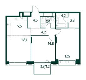 2-BD Apartment Sale, 78.6平方米 at Primavera, Volokolamskoye Highway, вл67, Moscow, Russia #3 2-BD Apartment Sale, 78.6平方米 at Primavera, Volokolamskoye Highway, вл67, Moscow, Russia #3
