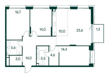 3-BD Apartment Sale, 112.7 sq. m. at Primavera, Volokolamskoye Highway, вл67, Moscow, Russia #2 3-BD Apartment Sale, 112.7 sq. m. at Primavera, Volokolamskoye Highway, вл67, Moscow, Russia #2