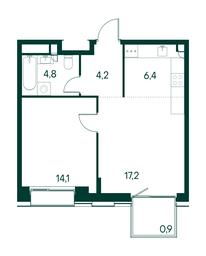 1-BD Apartment Sale, 47.6 sq. m. at Primavera, Volokolamskoye Highway, вл67, Moscow, Russia #2 1-BD Apartment Sale, 47.6 sq. m. at Primavera, Volokolamskoye Highway, вл67, Moscow, Russia #2