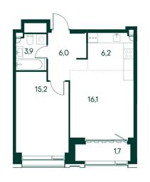 1-BD Apartment Sale, 49.1 sq. m. at Primavera, Volokolamskoye Highway, вл67, Moscow, Russia #2 1-BD Apartment Sale, 49.1 sq. m. at Primavera, Volokolamskoye Highway, вл67, Moscow, Russia #2