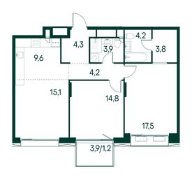 2-BD Apartment Sale, 78.6平方米 at Primavera, Volokolamskoye Highway, вл67, Moscow, Russia #3
