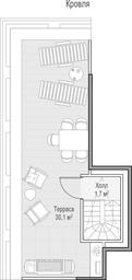1-BD Apartment Sale, 110.4 sq. m. at Life Time, Sergeya Makeyeva Street, вл11/9с1-10, Moscow, Russia #3 1-BD Apartment Sale, 110.4 sq. m. at Life Time, Sergeya Makeyeva Street, вл11/9с1-10, Moscow, Russia #3