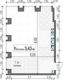 1-BD Apartment Sale, 56.2 sq. m. at Life Time, Sergeya Makeyeva Street, вл11/9с1-10, Moscow, Russia #2 1-BD Apartment Sale, 56.2 sq. m. at Life Time, Sergeya Makeyeva Street, вл11/9с1-10, Moscow, Russia #2