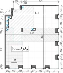 1-BD Apartment Sale, 91.2 sq. m. at Life Time, Sergeya Makeyeva Street, вл11/9с1-10, Moscow, Russia #3