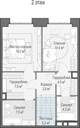 1-BD Apartment Sale, 126.2 sq. m. at Life Time, Sergeya Makeyeva Street, вл11/9с1-10, Moscow, Russia #2 1-BD Apartment Sale, 126.2 sq. m. at Life Time, Sergeya Makeyeva Street, вл11/9с1-10, Moscow, Russia #2
