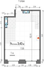 1-BD Apartment Sale, 128.4 sq. m. at Life Time, Sergeya Makeyeva Street, вл11/9с1-10, Moscow, Russia #4