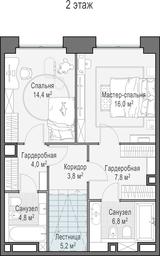 1-BD Apartment Sale, 125.3 sq. m. at Life Time, Sergeya Makeyeva Street, вл11/9с1-10, Moscow, Russia #2 1-BD Apartment Sale, 125.3 sq. m. at Life Time, Sergeya Makeyeva Street, вл11/9с1-10, Moscow, Russia #2