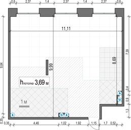 1-BD Apartment Sale, 105.3 sq. m. at Life Time, Sergeya Makeyeva Street, вл11/9с1-10, Moscow, Russia #4