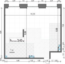 1-BD Apartment Sale, 105.3 sq. m. at Life Time, Sergeya Makeyeva Street, вл11/9с1-10, Moscow, Russia #2
