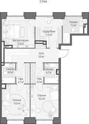 3-BD Apartment Sale, 222.4 sq. m. at Life Time, Sergeya Makeyeva Street, вл11/9с1-10, Moscow, Russia #2 3-BD Apartment Sale, 222.4 sq. m. at Life Time, Sergeya Makeyeva Street, вл11/9с1-10, Moscow, Russia #2