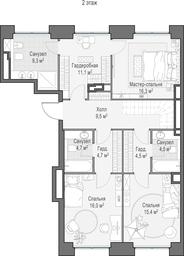 3-BD Apartment Sale, 223.8平方米 at Life Time, Sergeya Makeyeva Street, вл11/9с1-10, Moscow, Russia #2 3-BD Apartment Sale, 223.8平方米 at Life Time, Sergeya Makeyeva Street, вл11/9с1-10, Moscow, Russia #2