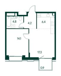 1-BD Apartment Sale, 47.7 sq. m. at Primavera, Volokolamskoye Highway, вл67, Moscow, Russia #2 1-BD Apartment Sale, 47.7 sq. m. at Primavera, Volokolamskoye Highway, вл67, Moscow, Russia #2