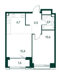 1-BD Apartment Sale, 49.7平方米 at Primavera, Volokolamskoye Highway, вл67, Moscow, Russia #2 1-BD Apartment Sale, 49.7平方米 at Primavera, Volokolamskoye Highway, вл67, Moscow, Russia #2
