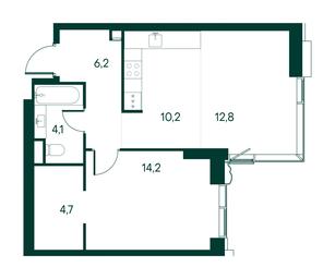 1-BD Apartment Sale, 52.2 sq. m. at Primavera, Volokolamskoye Highway, вл67, Moscow, Russia #2 1-BD Apartment Sale, 52.2 sq. m. at Primavera, Volokolamskoye Highway, вл67, Moscow, Russia #2