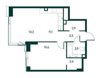 1-BD Apartment Sale, 52.4 sq. m. at Primavera, Volokolamskoye Highway, вл67, Moscow, Russia #2 1-BD Apartment Sale, 52.4 sq. m. at Primavera, Volokolamskoye Highway, вл67, Moscow, Russia #2