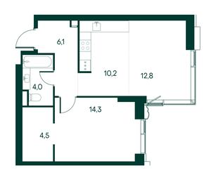 1-BD Apartment Sale, 51.9 sq. m. at Primavera, Volokolamskoye Highway, вл67, Moscow, Russia #2 1-BD Apartment Sale, 51.9 sq. m. at Primavera, Volokolamskoye Highway, вл67, Moscow, Russia #2