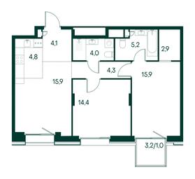2-BD Apartment Sale, 72.5 sq. m. at Primavera, Volokolamskoye Highway, вл67, Moscow, Russia #3